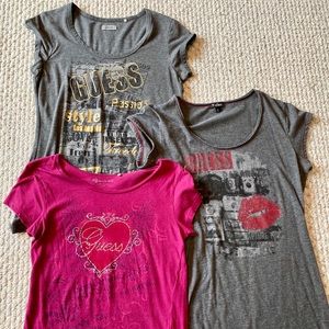 Bundle of 3 GUESS shirts